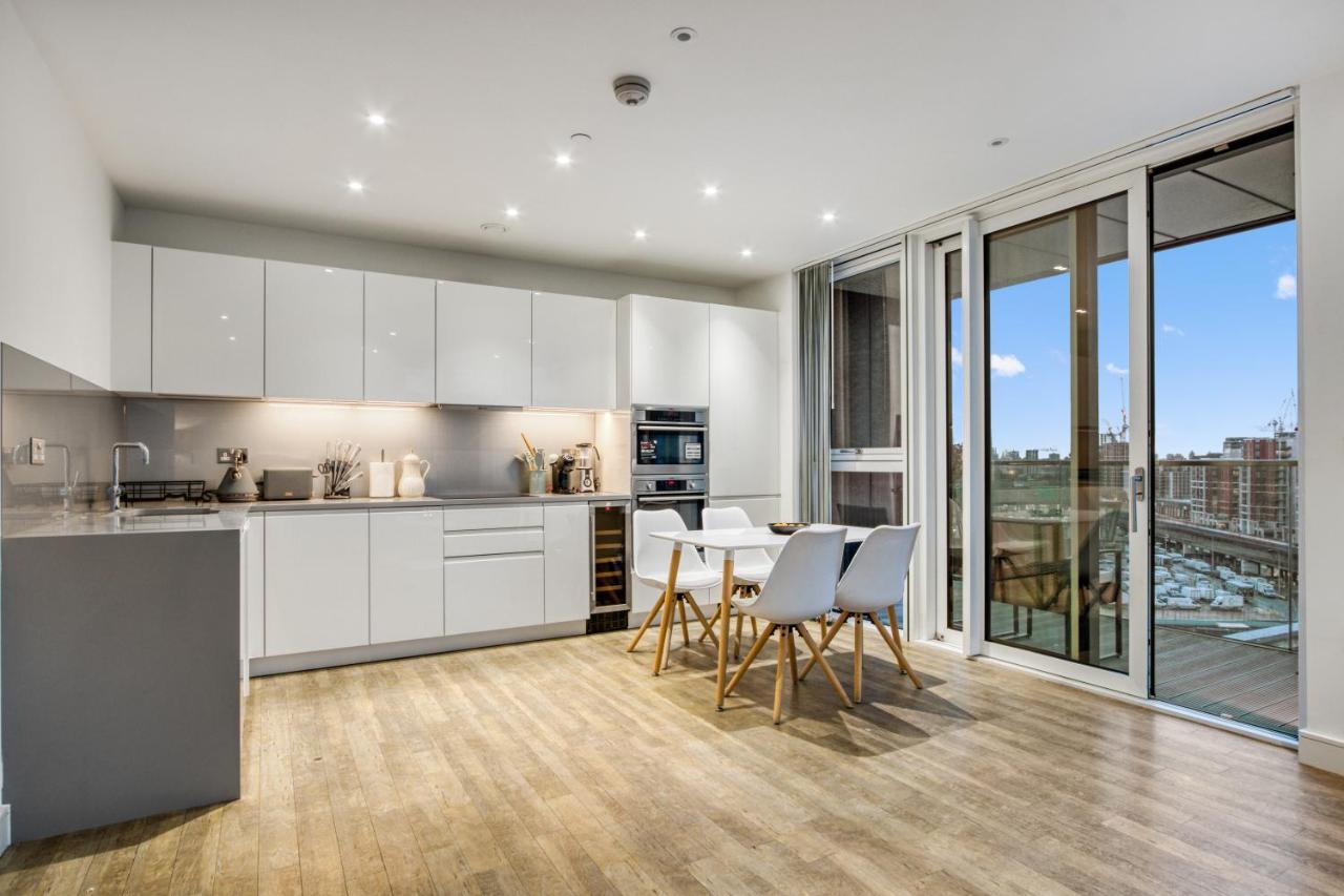2 Bed 2 Bath Next To Nine Elms Station - Zone 1 Leilighet London Eksteriør bilde